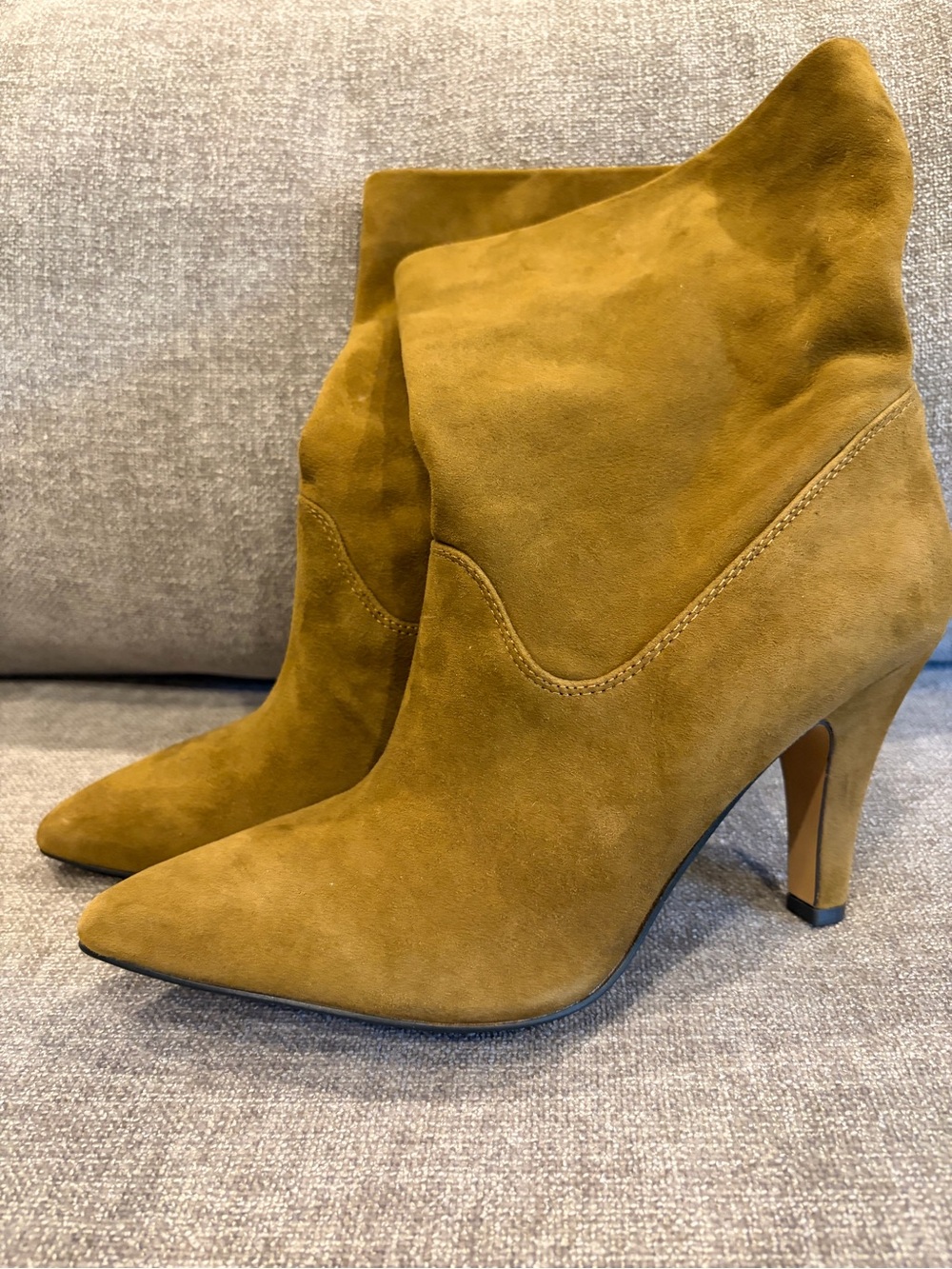 Vince Camuto Bristol Brown Suede Boots 7.5 - Picture 5 of 10